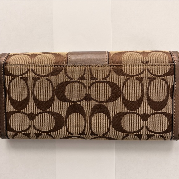 2 Coach Clutch!Coach Tan and Brown (Excellent), Coach Pink (Good) - Picture 6 of 16